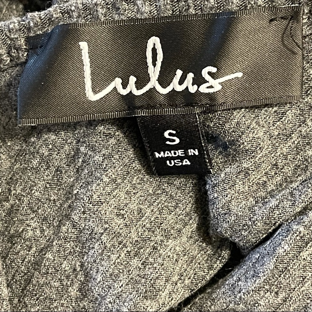 Lulus grey jumpsuit women’s small - Picture 6 of 7